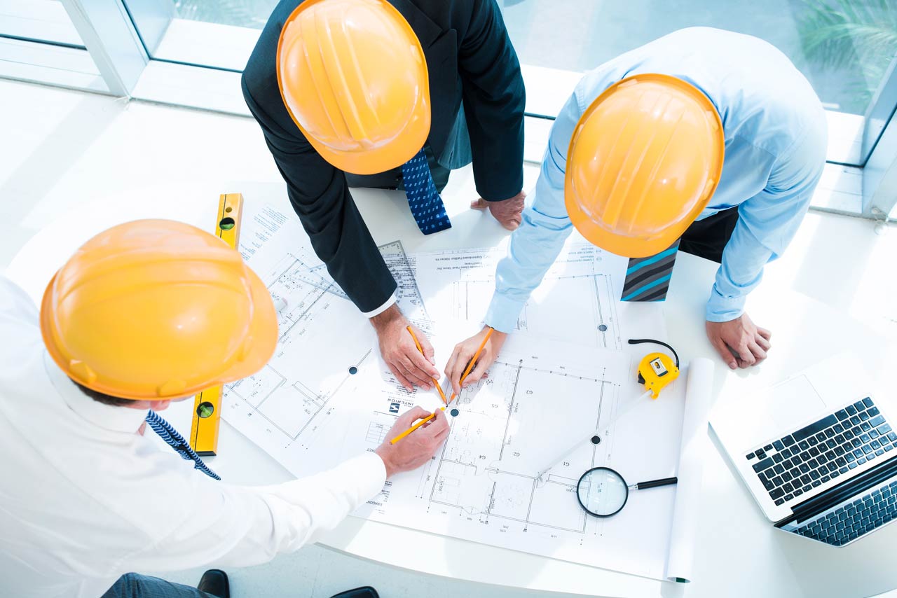 Imagen ilustrativa de planificación de construcción